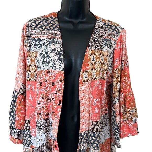 TOLANI Indy Rose Patchwork Kimono - Picture 2 of 10